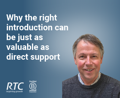 Why the right introduction is as valuable as direct support