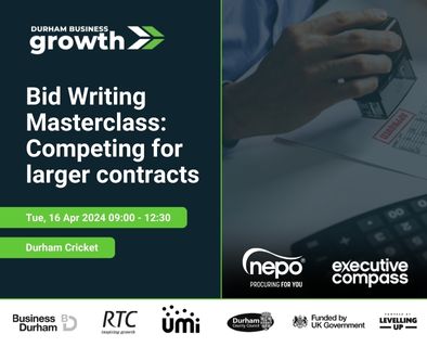 Bid Writing Masterclass: Competing for larger contracts