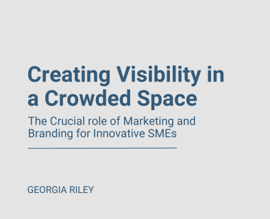 Creating Visibility in a Crowded Space – The Crucial role of Marketing and Branding for Innovative SMEs