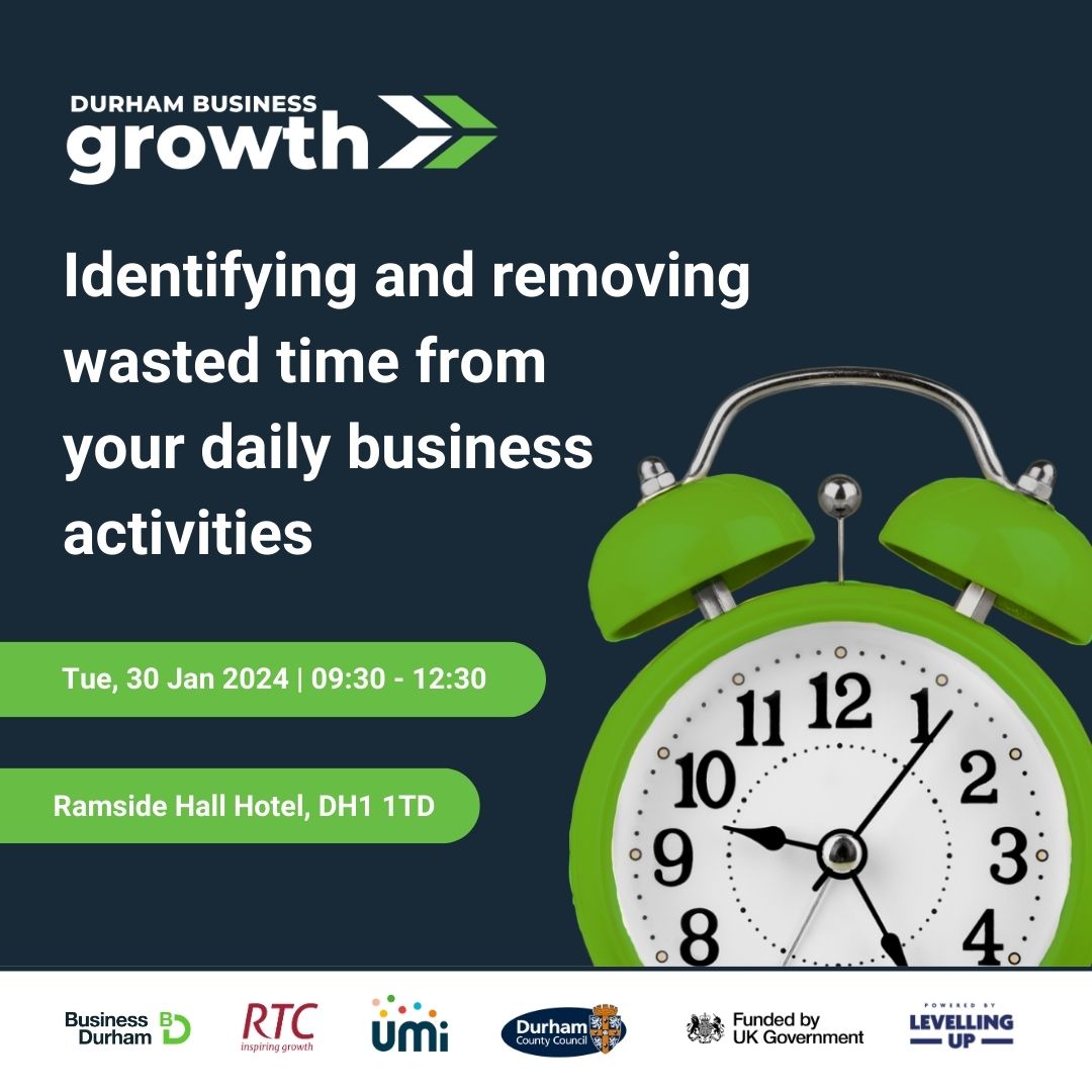 Identifying and removing wasted time from your daily business activities