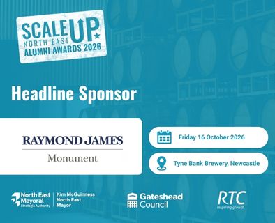 Raymond James Monument - Headline Sponsor for Scaleup Awards